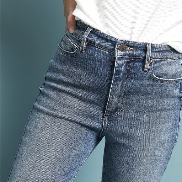 ELLA MOSS High Rise Ankle Skinny Jean NWT Size 31 Pine - Picture 5 of 11